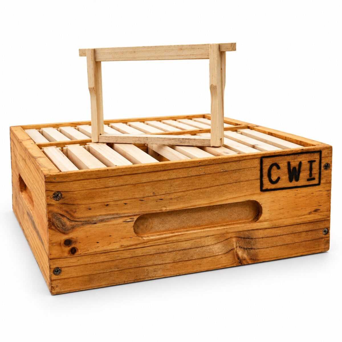 Super box with 20 comb honey frames (assembled No wax)