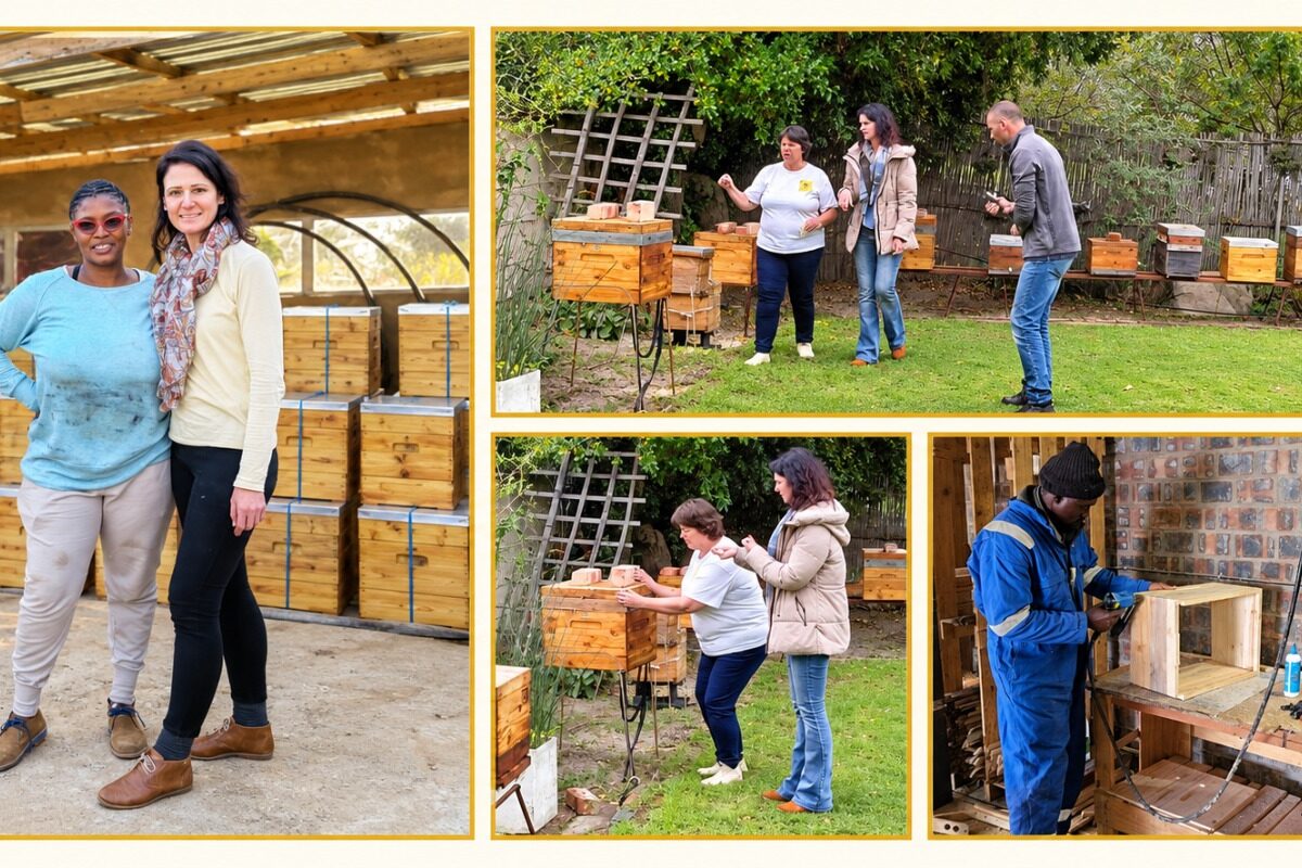 Beehive construction & beekeping courses  – enquire via email